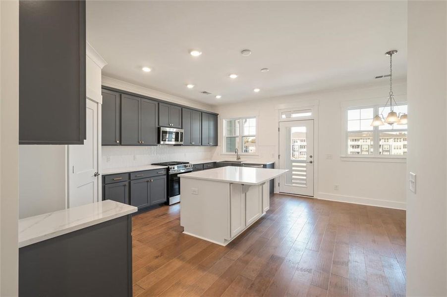 Furnished interior view inside a new home in , Charleston (Image 5).