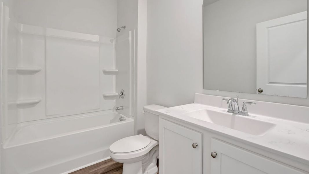 Representative furnished interior of a home built from the CALI by D.R. Horton in Vineyard Trail, Jacksonville (Image 4).
