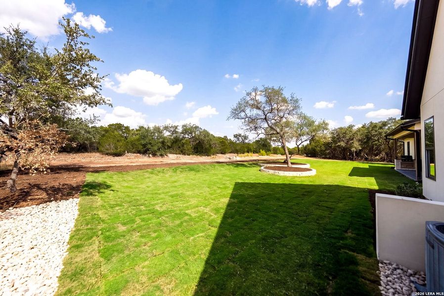 Exterior details and patio area of a home in , Boerne (Image 4).