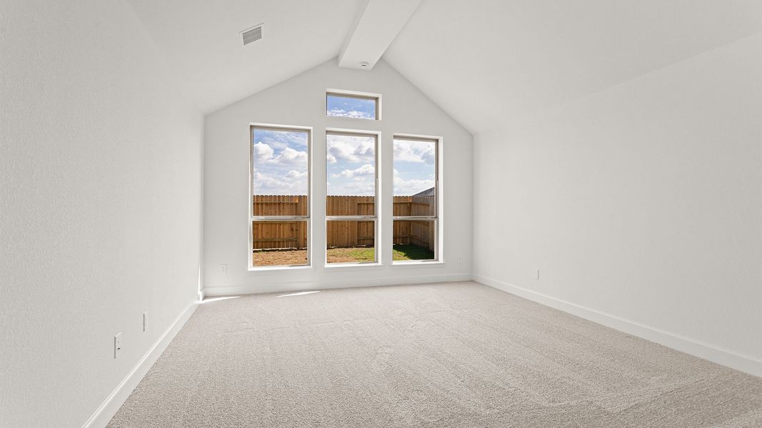 Spacious, unfurnished interior of a new home in StoneCreek Estates, Richmond (Image 19).