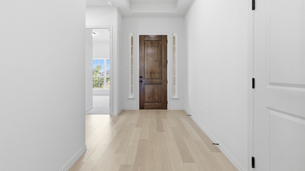 Furnished interior view inside a new home in Taylor Estates, Corinth (Image 14).