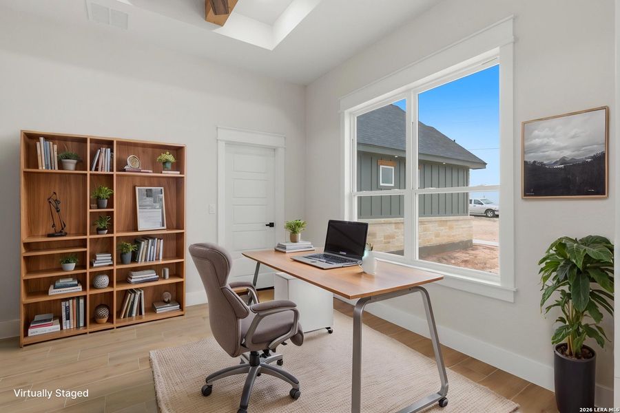 Furnished interior view inside a new home in , La Vernia (Image 18).