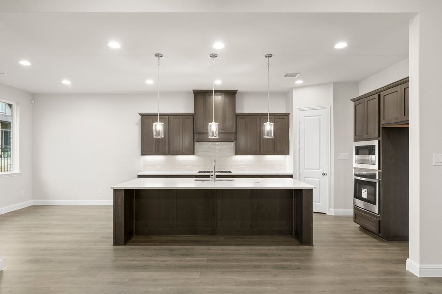 Furnished interior view inside a new home in Nelson Lake Estates, Rockwall (Image 7).