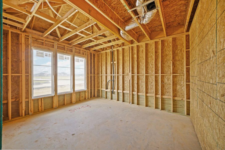 Spacious, unfurnished interior of a new home in Bridgeland, Cypress (Image 15).