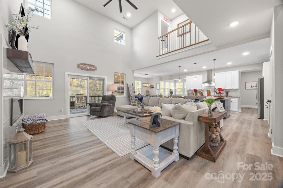 Furnished interior view inside a new home in , Rock Hill (Image 14).