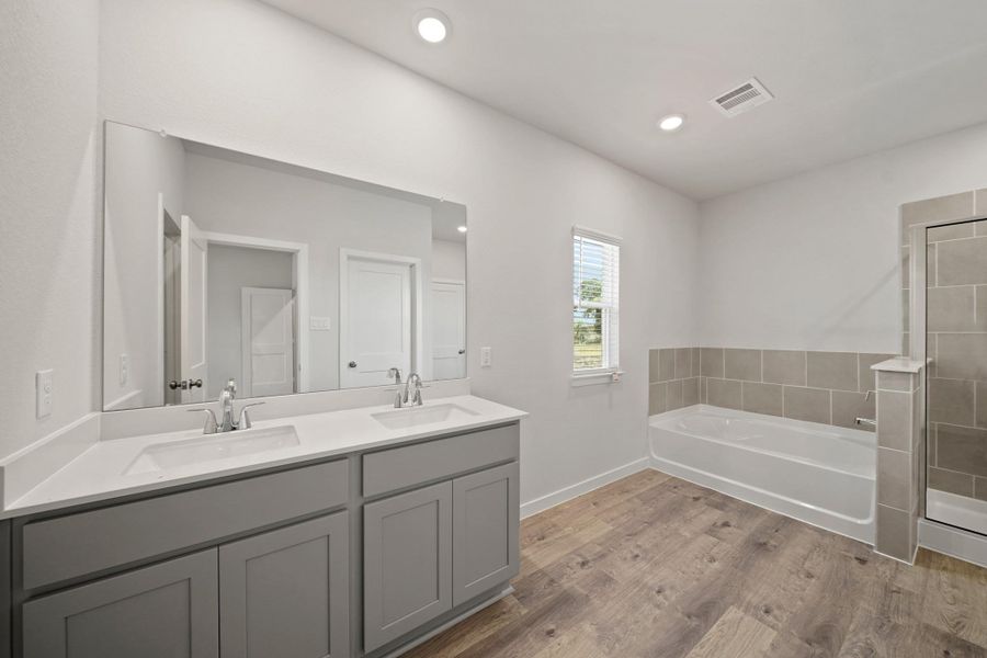 Furnished interior view inside a new home in Reveille Estates, Bryan (Image 5).