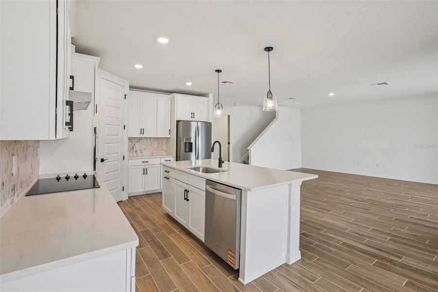 Furnished interior view inside a new home in Two Rivers - Signature Series, Zephyrhills (Image 5).
