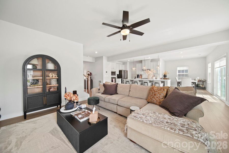 Furnished interior view inside a new home in , Monroe (Image 11).