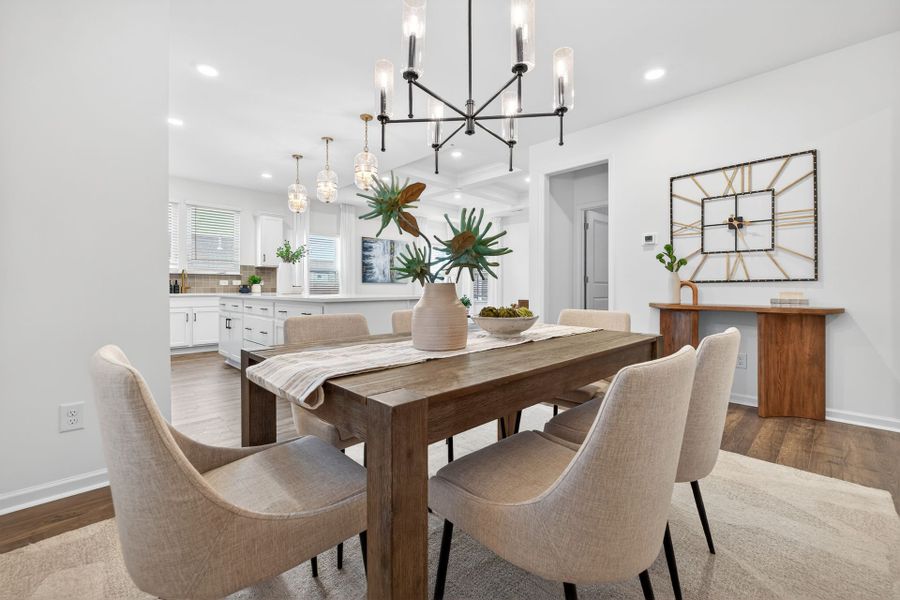Furnished interior view inside a new home in Edgewater - The Cottages, Lancaster (Image 10).