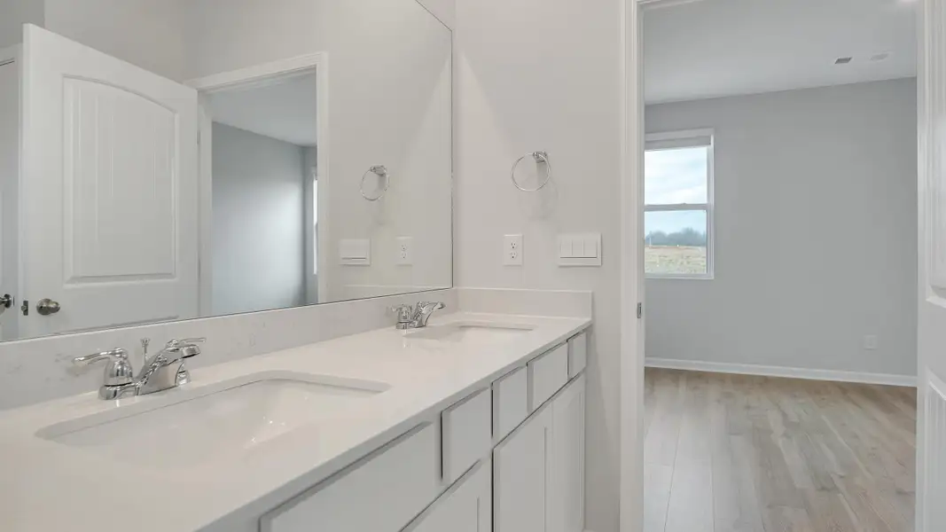 Representative furnished interior of a home built from the BOWEN by D.R. Horton in Nexus South, Gallatin (Image 4).