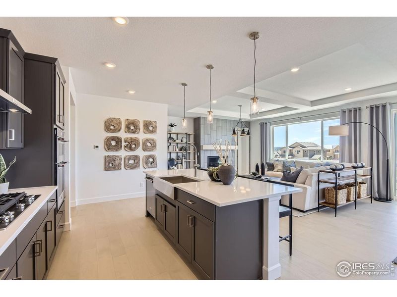Furnished interior view inside a new home in Farmstead, Berthoud (Image 35).