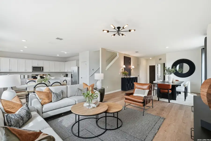 Furnished interior view inside a new home in Horizon Ridge, San Antonio (Image 9).