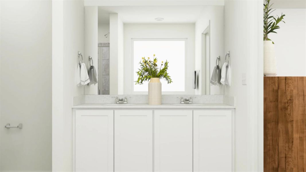 Close-up of interior finishes inside a home in Woodfield Preserve: Ridgepointe Collection, Georgetown (Image 18).