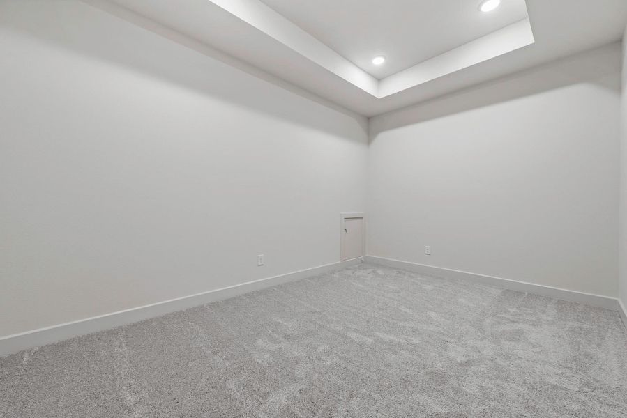 Spacious, unfurnished interior of a new home in Bridgeland, Cypress (Image 19).