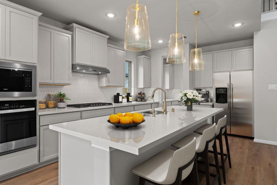 Furnished interior view inside a new home in Escondido, Magnolia (Image 2).