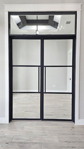 Close-up of interior finishes inside a home in , New Braunfels (Image 24).