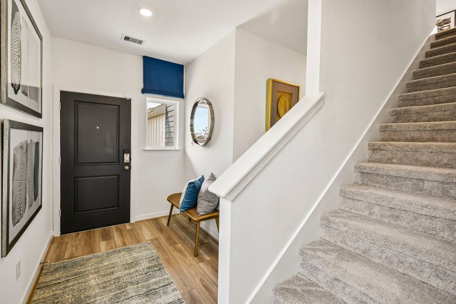 Representative furnished interior of a home built from the Juliet by Taylor Morrison in Mason Woods, Cypress (Image 5). Representative furnished interior of a home built from the Juliet by Taylor Morrison in Mason Woods, Cypress (Image 5).