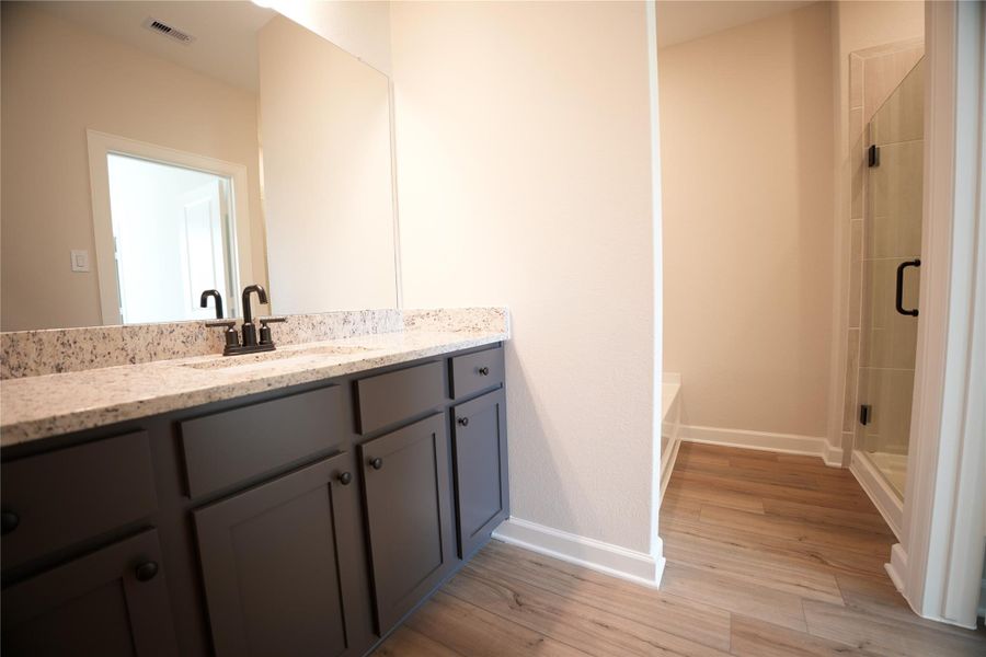 Furnished interior view inside a new home in Wedgewood Forest, Conroe (Image 7). Furnished interior view inside a new home in Wedgewood Forest, Conroe (Image 7).