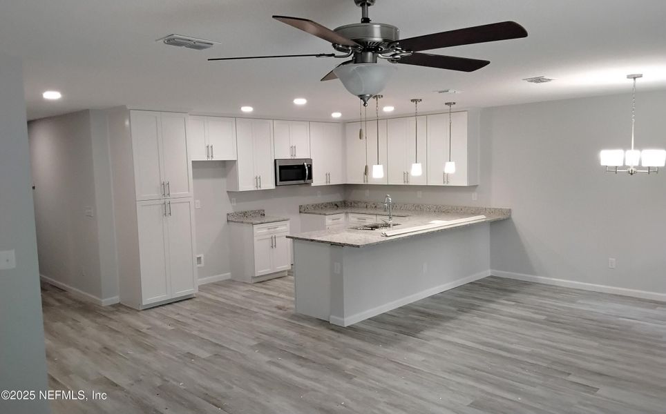 Furnished interior view inside a new home in , Jacksonville (Image 20). Furnished interior view inside a new home in , Jacksonville (Image 20).