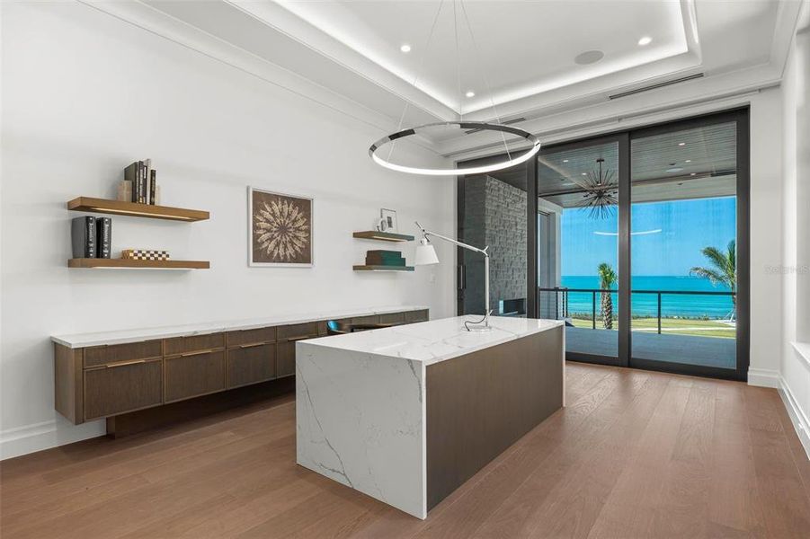 Furnished interior view inside a new home in , Sarasota (Image 33).