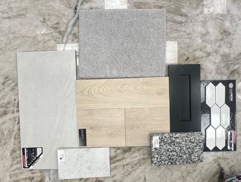 Sample of building materials used in homes in Anderson Lakes, Houston (Image 3). Sample of building materials used in homes in Anderson Lakes, Houston (Image 3).