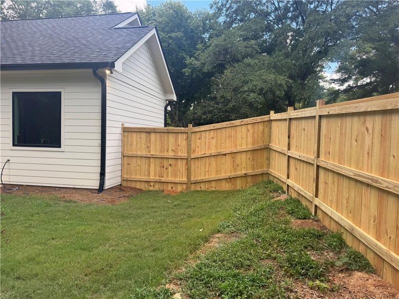 Exterior details and patio area of a home in , Atlanta (Image 3).