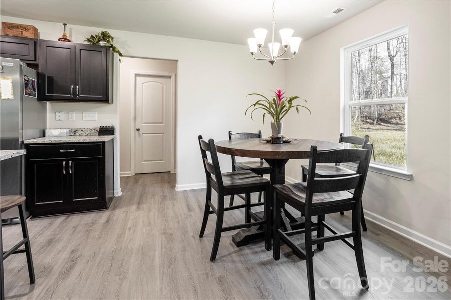 Furnished interior view inside a new home in , Kings Mountain (Image 8).