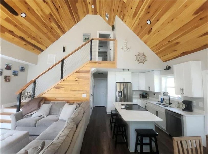 Furnished interior view inside a new home in , Elberton (Image 5).