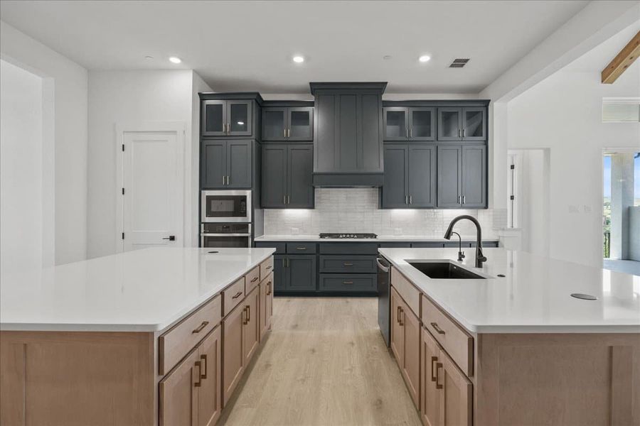 Furnished interior view inside a new home in Sweetwater, Austin (Image 12).