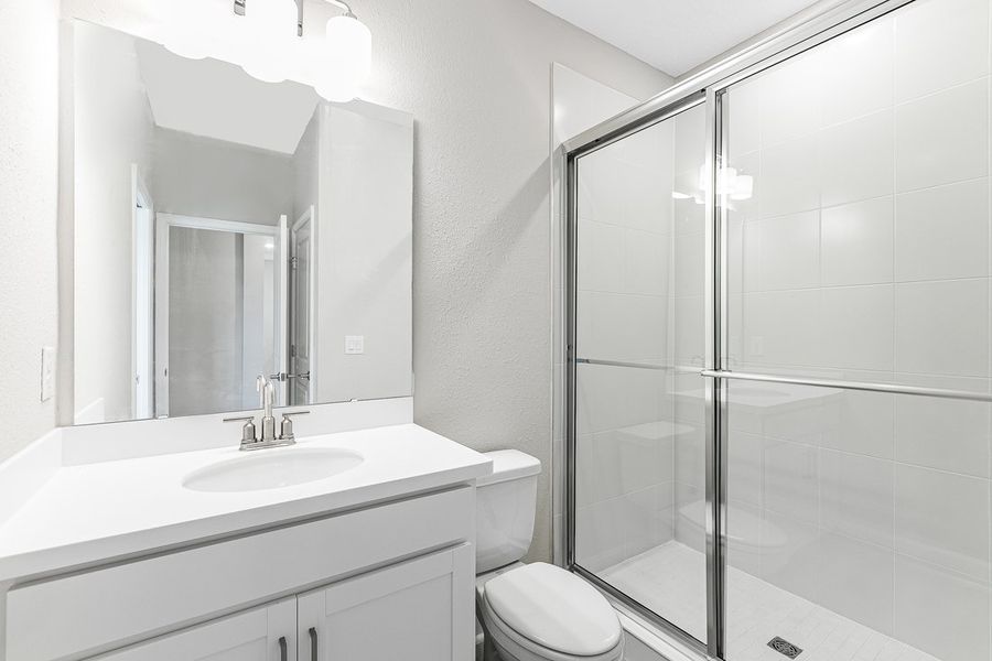 Furnished interior in a model home at Osprey Cove in St. Marys (Image 10).