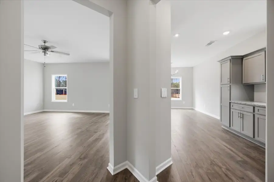 Spacious, unfurnished interior of a new home in Creekside Manor, Thomaston (Image 10). Spacious, unfurnished interior of a new home in Creekside Manor, Thomaston (Image 10).
