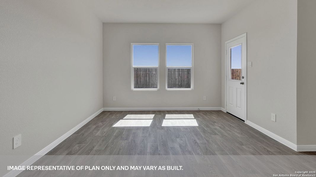 Spacious, unfurnished interior of a new home in Whisper South, San Marcos (Image 22).