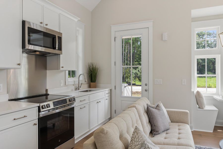 Furnished interior view inside a new home in , McClellanville (Image 22).