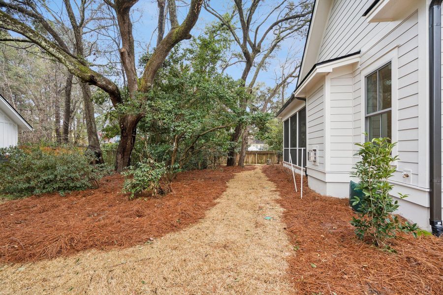 Exterior details and patio area of a home in , Mount Pleasant (Image 49).