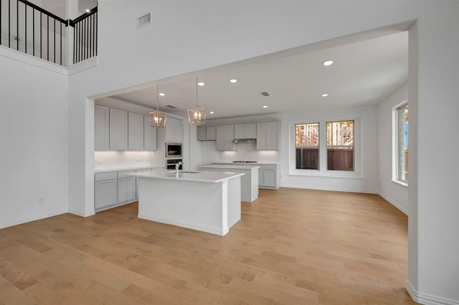 Furnished interior view inside a new home in Lilyana, Celina (Image 8). Furnished interior view inside a new home in Lilyana, Celina (Image 8).