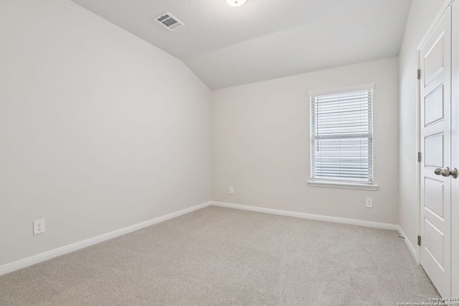 Spacious, unfurnished interior of a new home in Legendary Trails - Classic Series, Cibolo (Image 39).