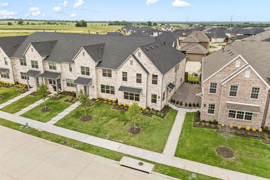 Elegant and sophisticated living await you in our beautiful lock and leave homes now available in Trinity Falls!