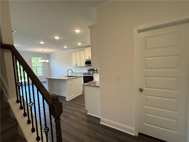 Furnished interior view inside a new home in Somerset at Riverbrook, Gainesville (Image 10).
