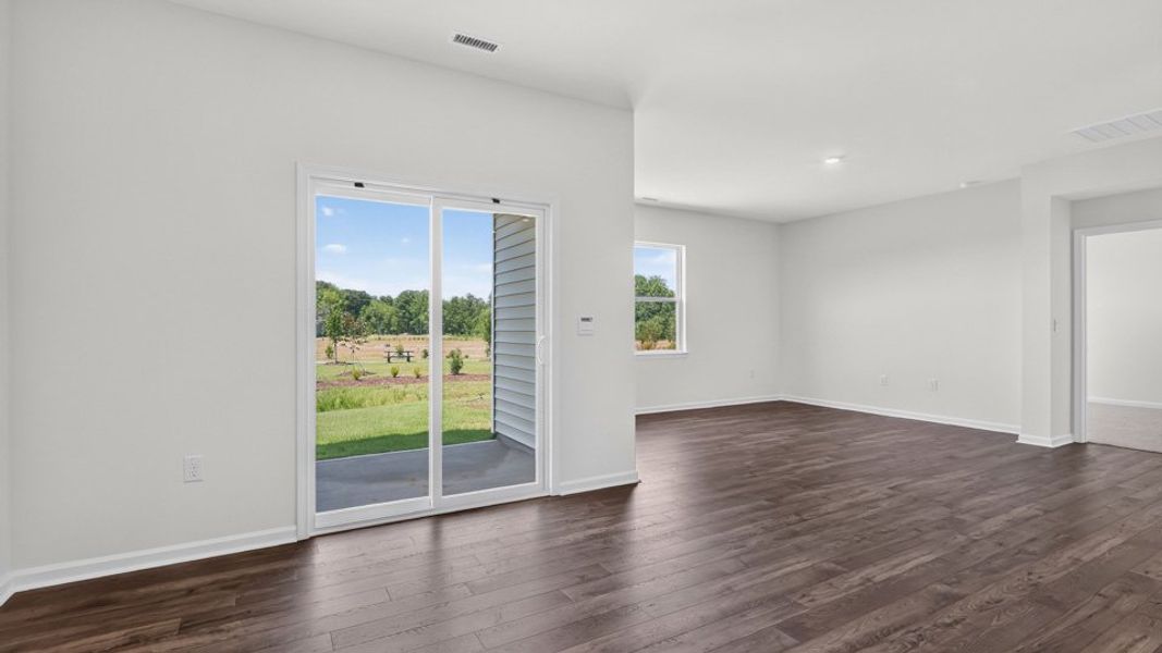 Spacious, unfurnished interior of a new home in The Grove at Matthews Landing, Fuquay Varina (Image 16).