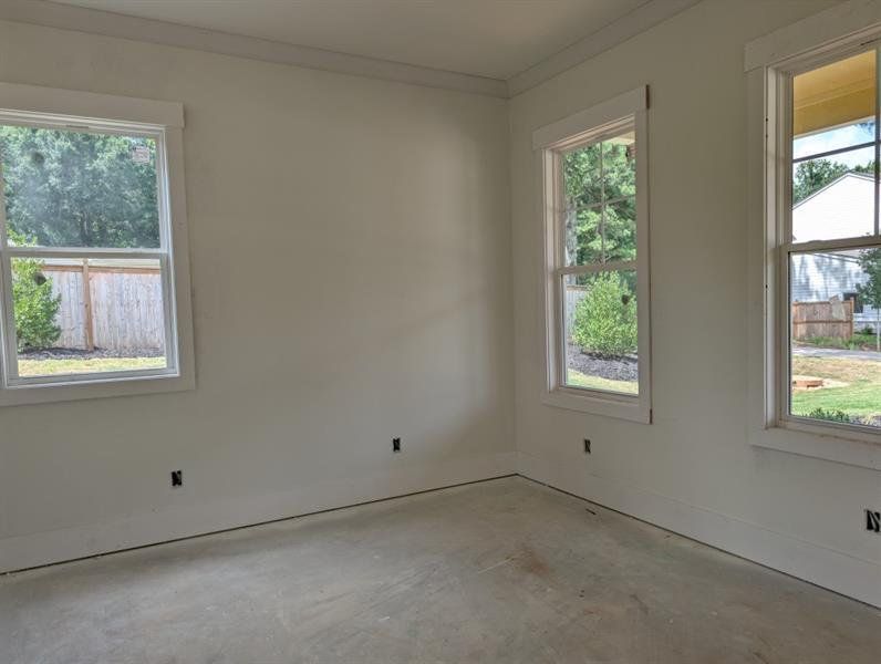 In-progress construction of a new home in Hillshire, Cumming, GA (Image 21).