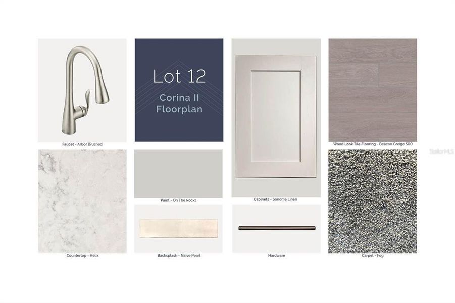 Sample of building materials used in homes in Wolf Lake Ranch, Apopka (Image 2). Sample of building materials used in homes in Wolf Lake Ranch, Apopka (Image 2).