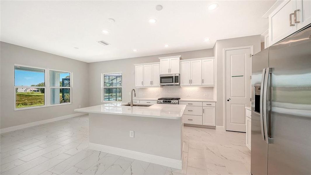 Furnished interior view inside a new home in Grand Park, Sarasota (Image 7). Furnished interior view inside a new home in Grand Park, Sarasota (Image 7).