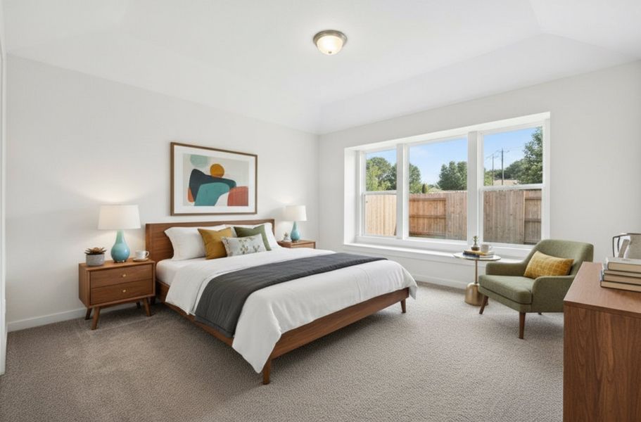 Furnished interior view inside a new home in Park Hill Commons, San Antonio (Image 6). Furnished interior view inside a new home in Park Hill Commons, San Antonio (Image 6).