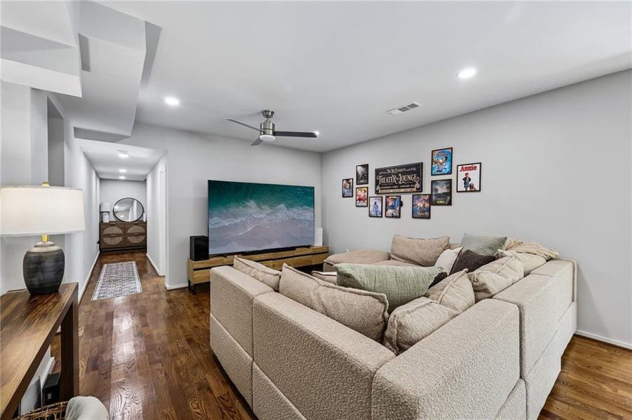 Furnished interior view inside a new home in , Flowery Branch (Image 28).