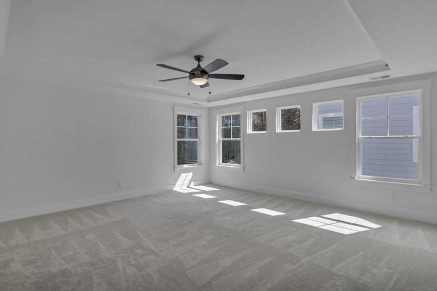 Spacious, unfurnished interior of a new home in Clubside Reserve at Summerlake, Lexington (Image 24).