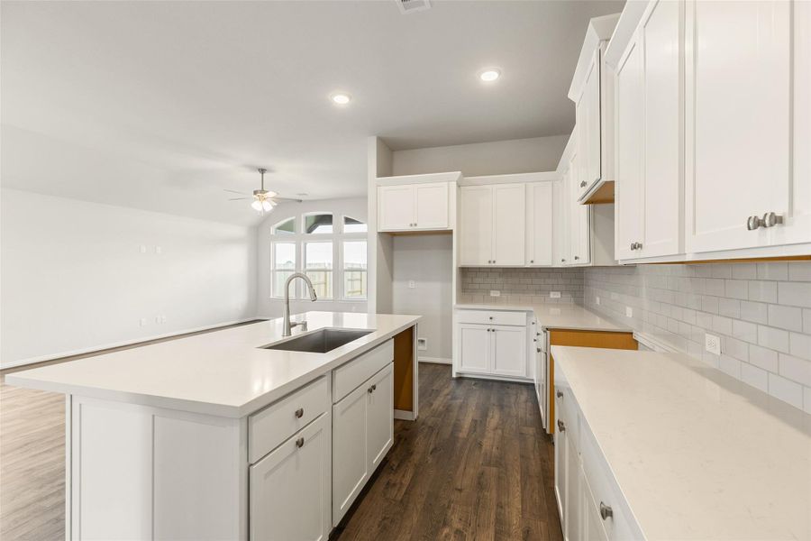 Furnished interior view inside a new home in Brookewater, Rosenberg (Image 13).