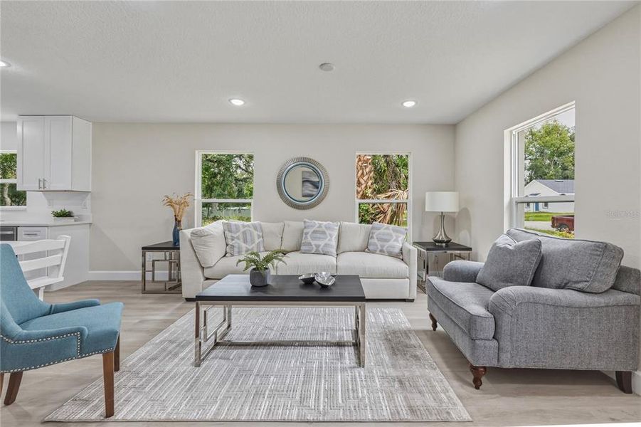 Furnished interior view inside a new home in , Deland (Image 4).