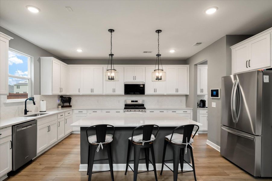 Furnished interior view inside a new home in Watson Hill, Summerville (Image 30).