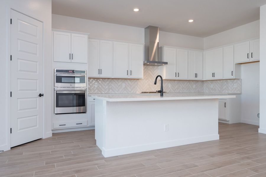 Furnished interior view inside a new home in Soleo, San Tan Valley (Image 5).