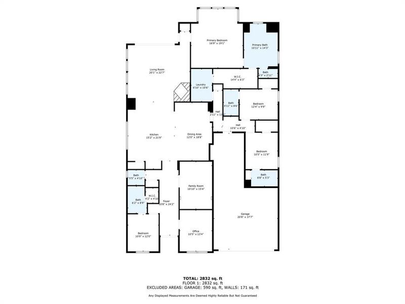 View of home floor plan